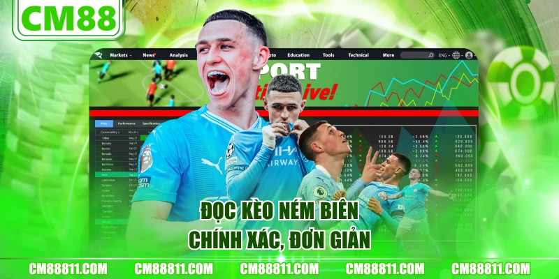 Đọc kèo ném biên chính xác, đơn giản